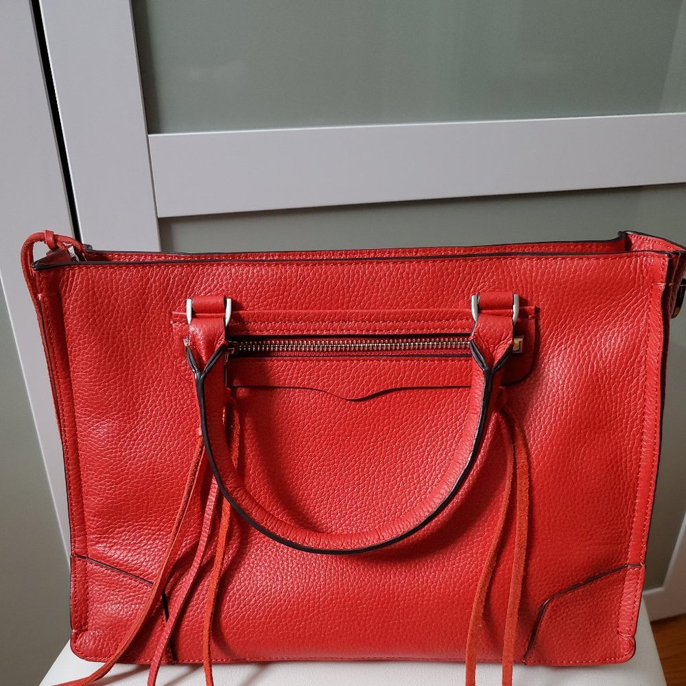 NWT Rebecca Minkoff Leather Satchel Crossbody - Picture 3 of 9